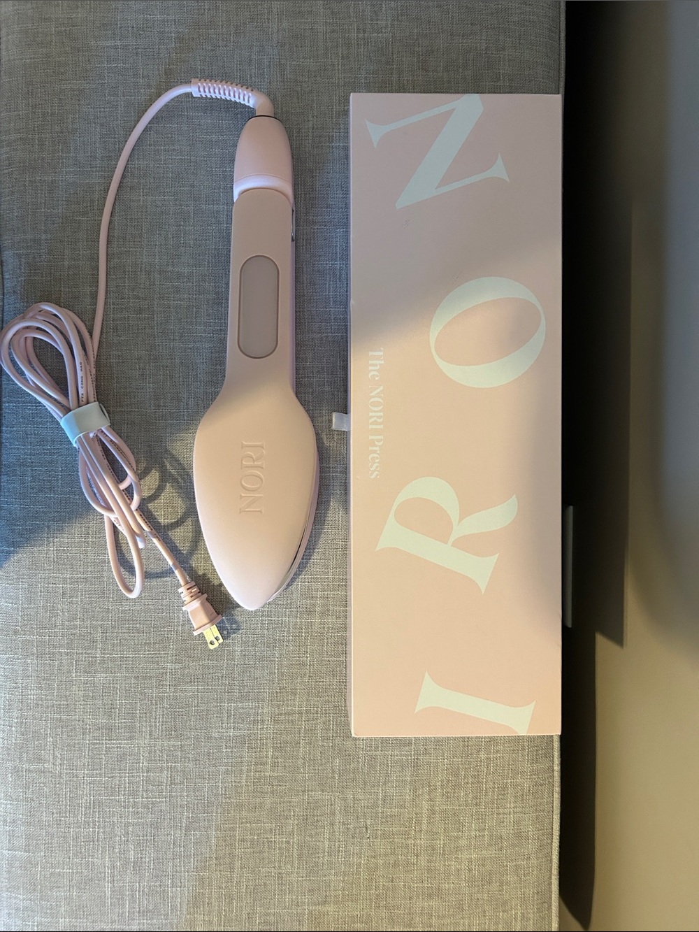 NORI Pink handheld ironwith Matching Box
